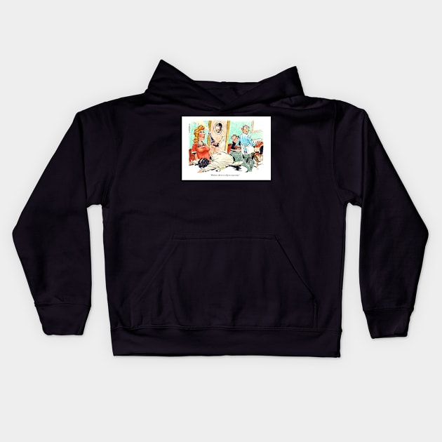 Free meal. Kids Hoodie by Steerhead